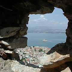 фото "Вид из Крепости в Напфлио, Греция"