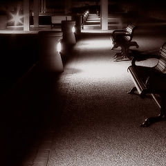 фото "Benches at night..."