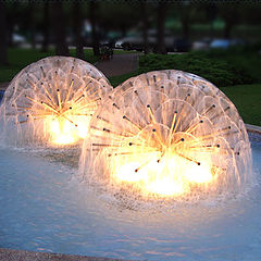 photo "Fountain at night"