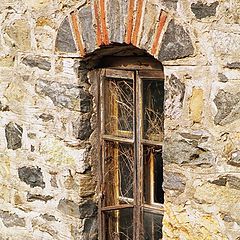 photo "Greece, Athon, ruins near St.Panteimon Monastery"