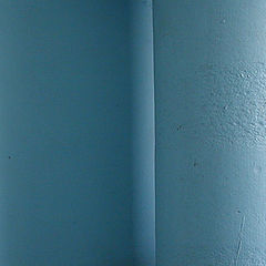 photo "Cylindrical Tube in Blue"