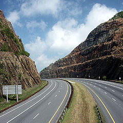 photo "Road through pass"