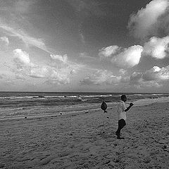 photo "Fisman and sea"