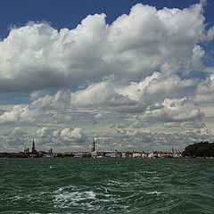 photo "Cloud on lagoon"