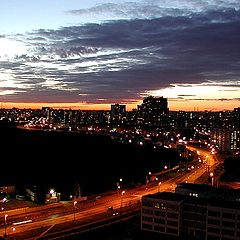 photo "The Sky Over The City. Evening."