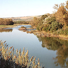 фото "Река Кубань в октябре"