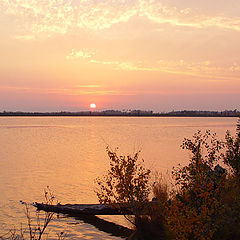 photo "Sunset. Savkino lake. West Siberia"