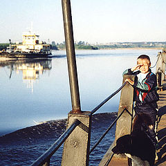 photo "Morning on the ferry"