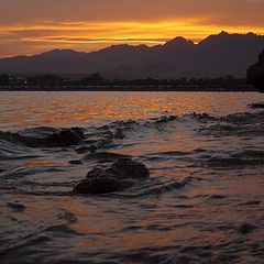 фото "Sunset in Sharm-Al-Sheih (Egypt)"