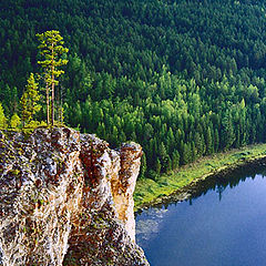 photo "Landscapes of Yakutia. Peleduy river. Canyon Glubo"