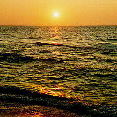 photo "Sunset on the Baltic sea"