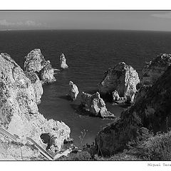 photo "Sky and Sea in Black and White"