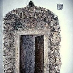 photo "Door interior of the Arrabida Convent."