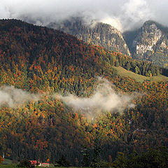 photo "Solar stains. Gruyer, Switzerland."