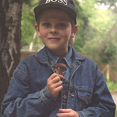 photo "The mushroom picker"