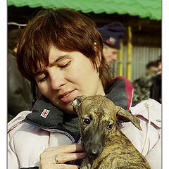 photo "Lady with the Dog/Wippet"