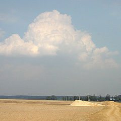 photo "Two heaps: terrestrial and heavenly"