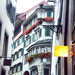 photo "Small streets of Zurich"