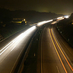 фото "Highway at Night"