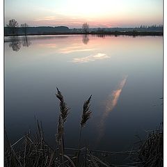 фото "Закат на озере"