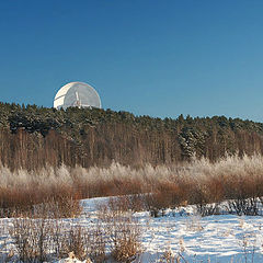 photo "Landscape with a radiotelescope:)))"