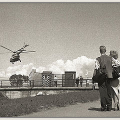 photo "As see off helicopters"