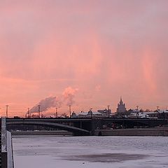 фото ""Закат над Москвой""