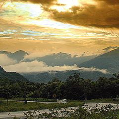 photo "Between Valleys and Mountains"