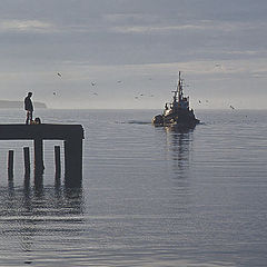 photo "Way to a mooring."