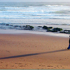 фото "Walking at seaside"