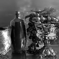 фото "Still life with Jars & Grapes"
