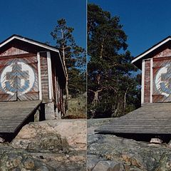 фото "Alone on the beach 3d"