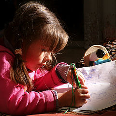 photo "I draw ,I draw you"