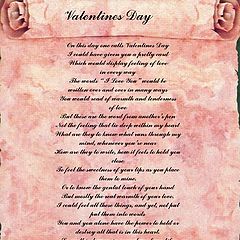 photo "Valentines Day Poem"