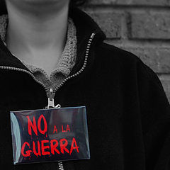 photo "No a la guerra"