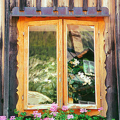 photo "La casa nella finestra - Altausee - Austria"