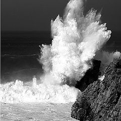 photo "From a Series of "A Sea Storm" - Final Explosion"