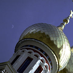 photo "Moon on turkish blue"