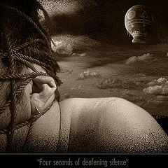 photo "" Four seconds of deafening silence ""