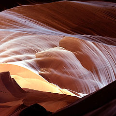 photo "Antelope Canyon. Abstract forms"
