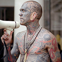 photo "a tattoo man"