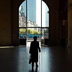 photo "Arrival in Frankfurt, alone"