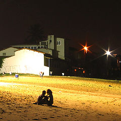 photo "in the night on beach"