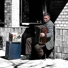 photo "Music of our streets. Accordion."