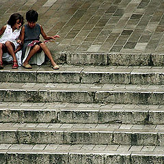 photo "On the stairs"