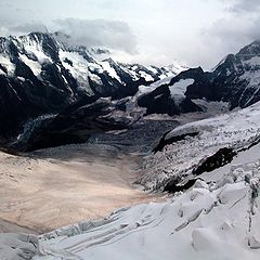 photo "Eiger`s glacier. Alpes"