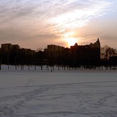 фото "Зимний закат (II)"