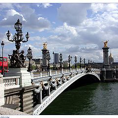 photo "Paris. The bridge Alexander III."