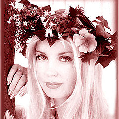 photo "self-portret in flowers"