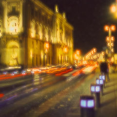 photo "Night fires of Trieste..."